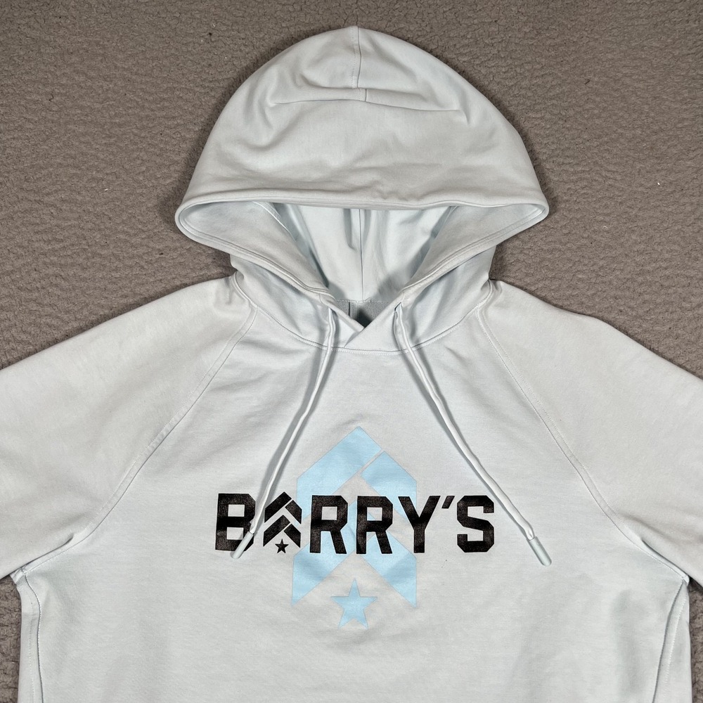Lululemon Hoodie Mens Small Chambray City Sweat Pullover Pockets Casual Barry's‎